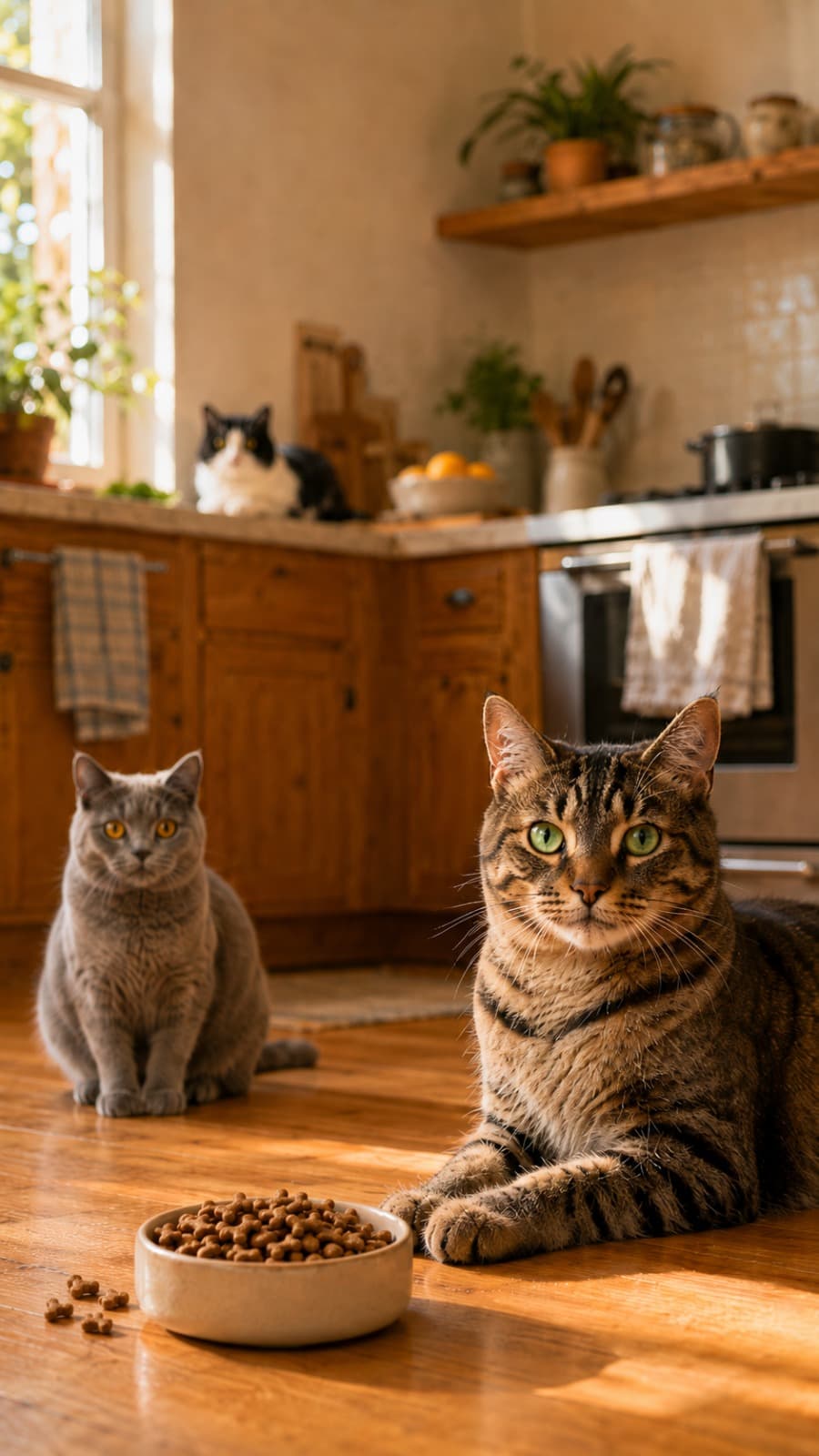 Cats background mobile