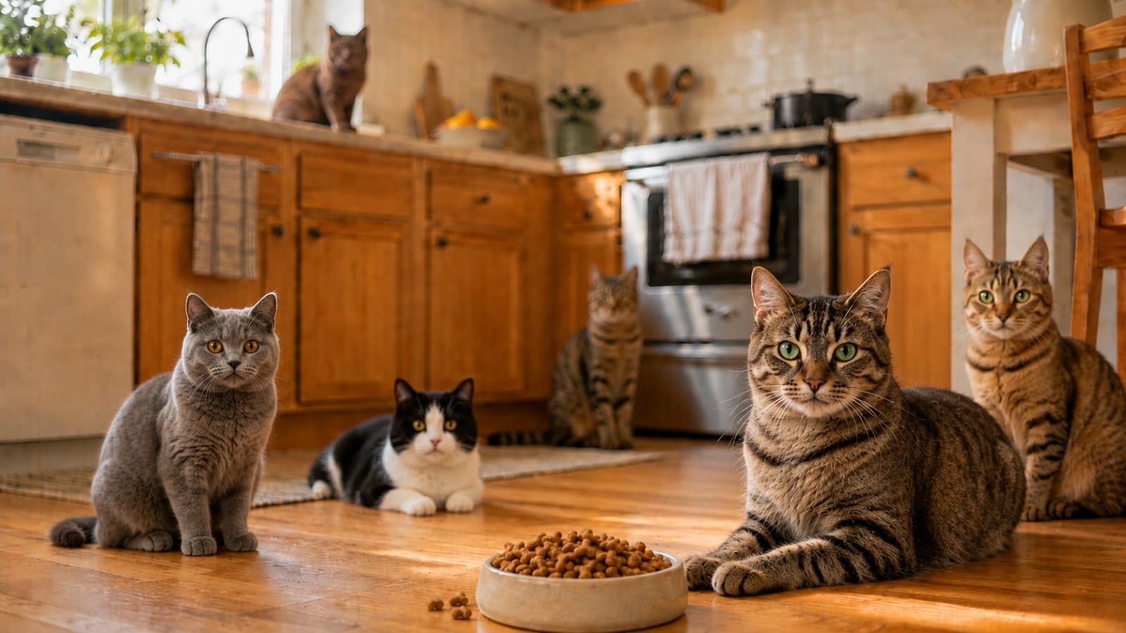 Cats background desktop